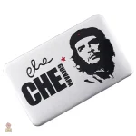 Portrait en relief de Che Guevara, finition argentée
