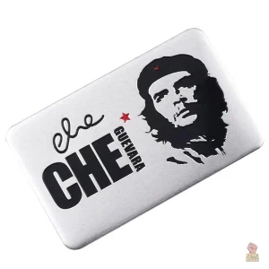 Sticker Che Guevara en aluminium 3D doré