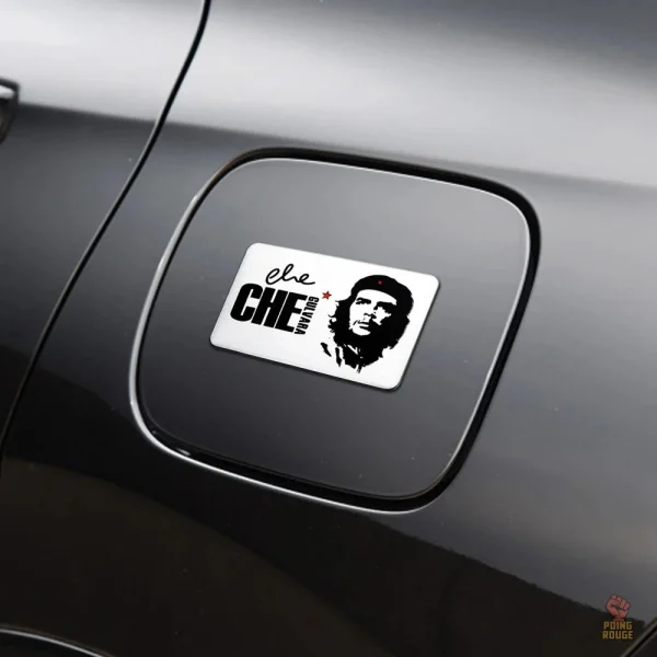 Sticker mural Che Guevara en aluminium doré