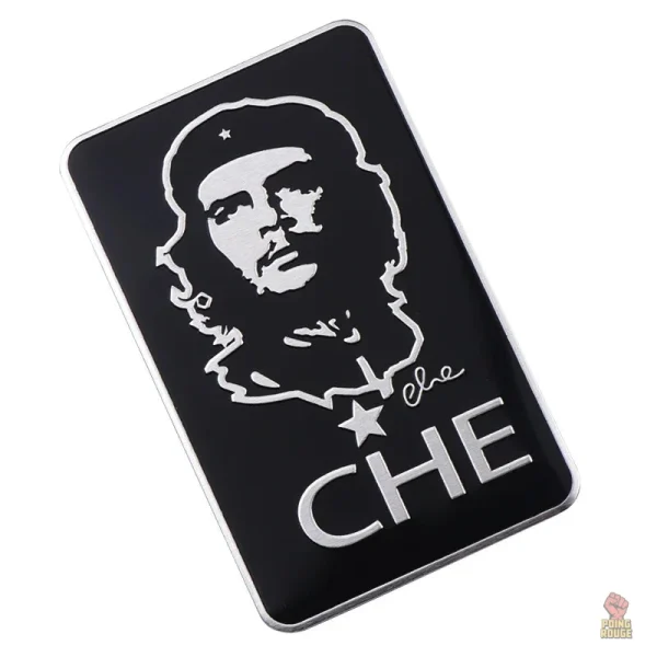 Sticker Che Guevara, portrait en relief élégant