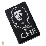 Sticker en relief Che Guevara, plaque en métal rouge