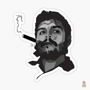 Sticker portrait emblématique de Che Guevara