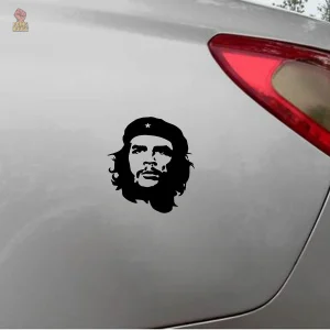 Sticker Che Guevara portrait noir et blanc en vinyle