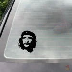 Vinyle autocollant avec le portrait emblématique de Che Guevara