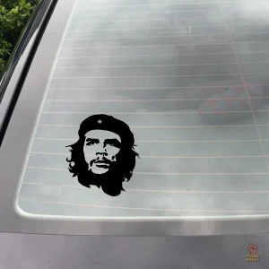 Vinyle autocollant avec le portrait emblématique de Che Guevara
