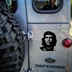 Autocollant décoratif Che Guevara, silhouette emblématique