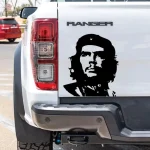 Autocollant Che Guevara en vinyle avec design coloré
