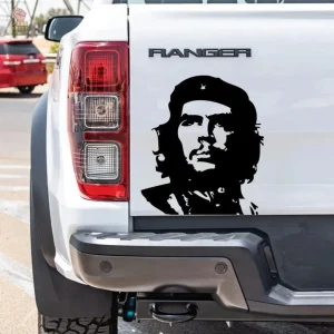 Autocollant Che Guevara en vinyle avec design coloré