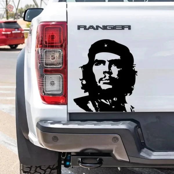 Autocollant Che Guevara en vinyle avec design coloré