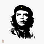 Che Guevara sticker, look audacieux et engagé