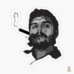 Sticker Che Guevara, accessoire pour passionnés