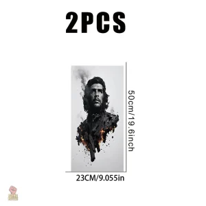 Visage emblématique de Che Guevara en sticker vinyle