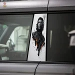 Accessoire voiture : sticker Che Guevara en vinyle
