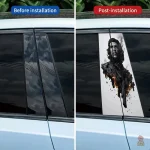 Décoration originale voiture, sticker Che Guevara visage