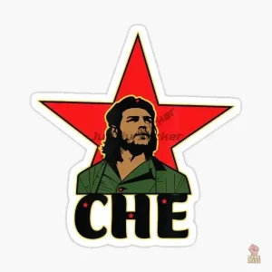 Drapeau Cuba Che Guevara autocollant décoratif en vinyle