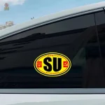 Autocollant rétro USSR pour véhicule