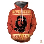 Vêtement tendance avec capuche, inspiré par le mouvement communiste