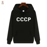 Sweat à capuche blanc avec design simple