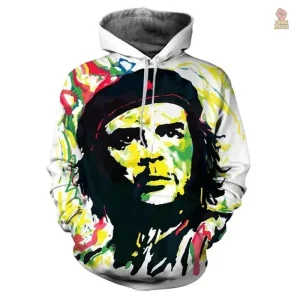 Sweat à capuche "Art Révolutionnaire" design communiste
