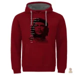 Sweat à capuche "Esprit Révolutionnaire" en style communiste