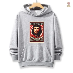 Sweat à capuche gris pour un style décontracté