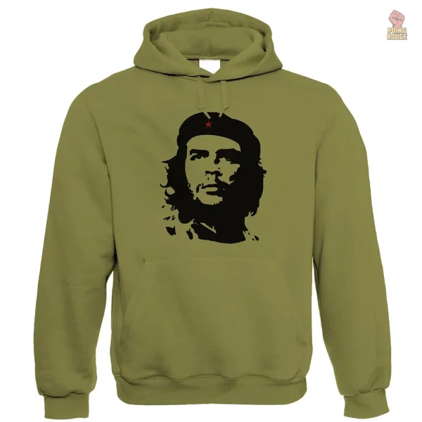 Sweat à capuche Portrait Iconique, style communiste