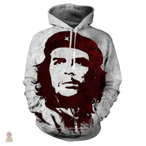 Sweat à capuche "Révolution" au style communiste