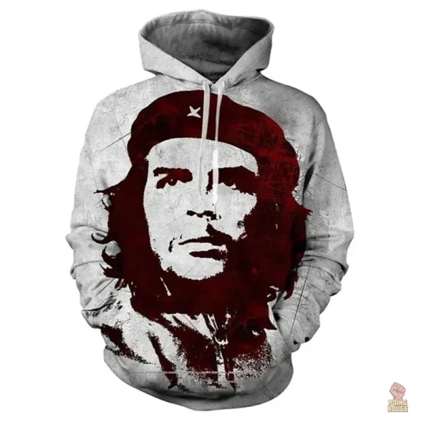 Vêtement engagé avec capuche, symbole de la révolution