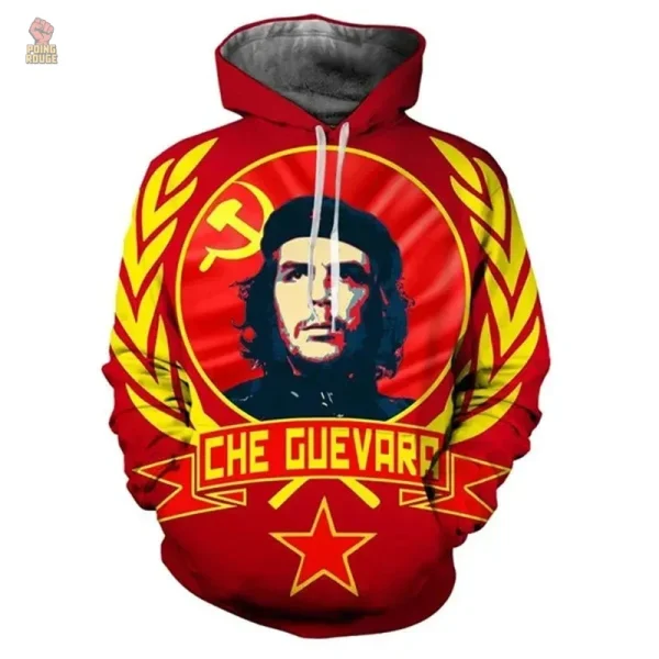 Vêtement à capuche symbolique pour les fervents du communisme