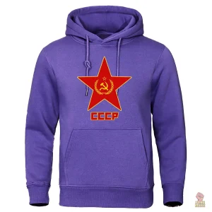 Vêtement à capuche CCCP en anthracite