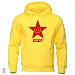 Design vintage CCCP avec étoile dorée