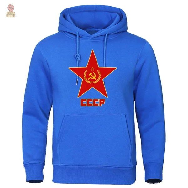 Sweat gris avec motif étoile dorée