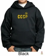 Vêtement style communiste avec capuche noire