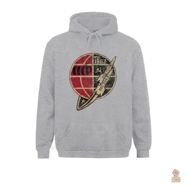 Sweat CCCP noir, mode vintage pour tous