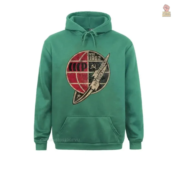 SWEAT CCCP noir pour une allure vintage