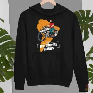 Sweat à capuche inspiré des récits de voyage en moto