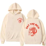 Sweat communiste inspiré par la lutte sociale