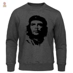 Sweat gris foncé classique Che Guevara