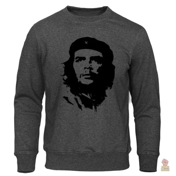 Vêtement décontracté gris avec motif Che Guevara