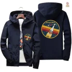 Veste zippée inspirée de l'URSS