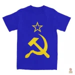 T-shirt vintage style communiste