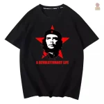T-shirt "A Revolutionary Life" noir