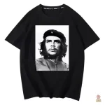 T-shirt noir au message révolutionnaire
