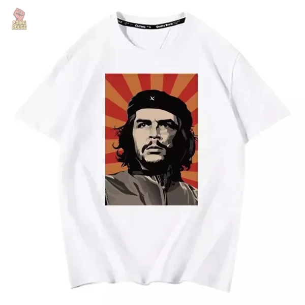 T-shirt communiste avec design audacieux