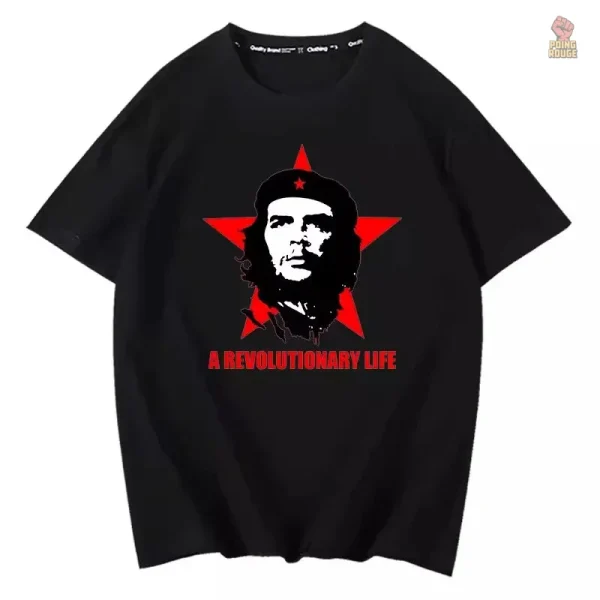 T-shirt "A Revolutionary Life" noir - vue 12