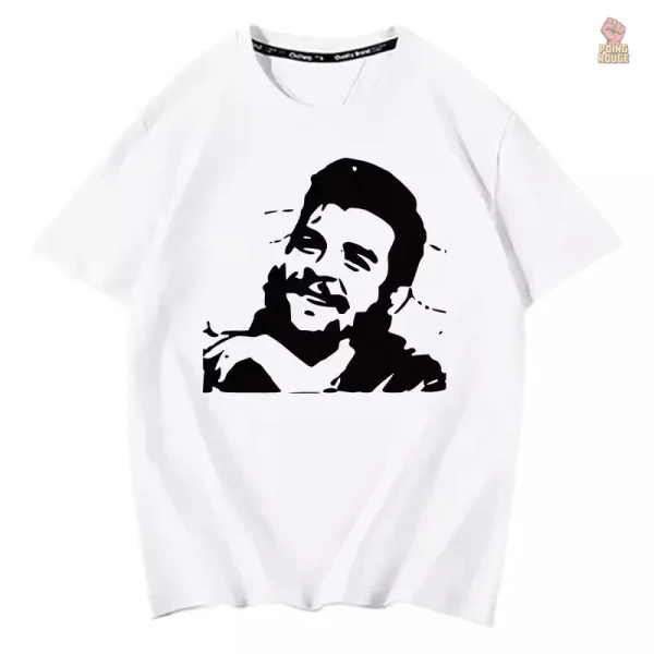 T-shirt noir inspiré des idéaux communistes
