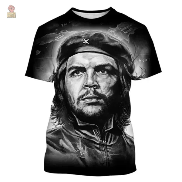 T-shirt Caraïbes avec design graphique engagé et coloré