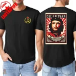 T-shirt à motifs emblématiques de gauche