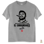 T-shirt El Comandante en style communiste
