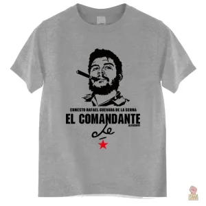 T-shirt El Comandante en style communiste